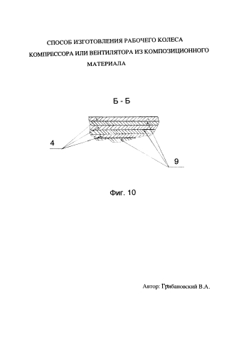 Способ изготовления рабочего колеса компрессора или вентилятора из композиционного материала (патент 2586553)