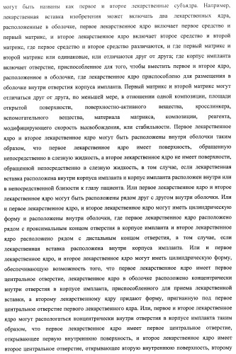 Лекарственные ядра для замедленного высвобождения терапевтических средств (патент 2478366)