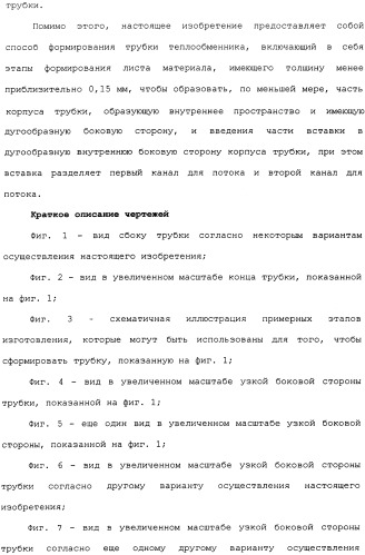 Плоская трубка, теплообменник из плоских трубок и способ их изготовления (патент 2480701)