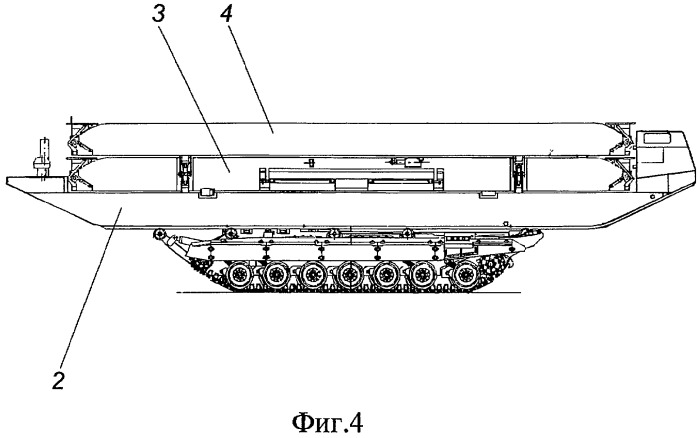 Десантный танковый паром (патент 2296079)