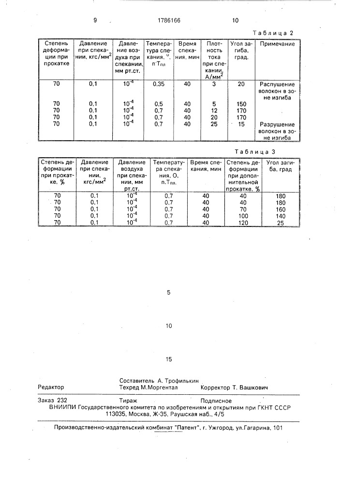Способ изготовления пористых листов из металлических волокон (патент 1786166)