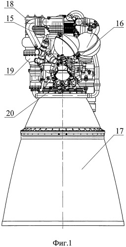 Жидкостный ракетный двигатель (патент 2493410)