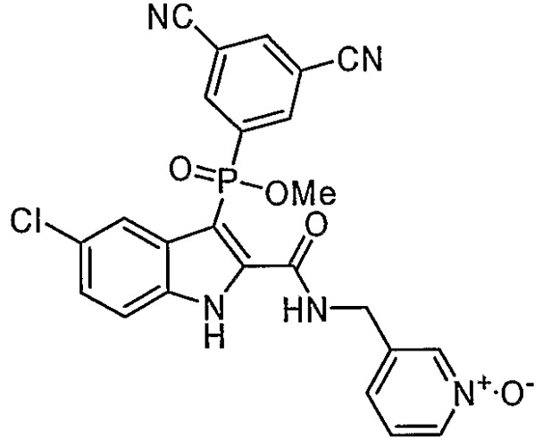 Фосфоиндолы как ингибиторы вич (патент 2393163)