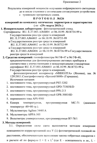 Оптическое согласующее устройство (патент 2565324)