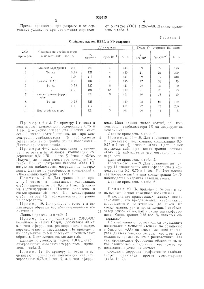 Полимерная композиция (патент 533613)