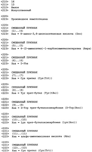 Конъюгаты цитотоксических средств с пептидами (патент 2457218)