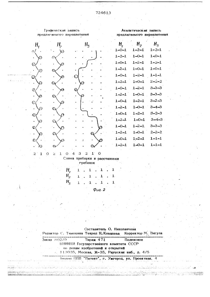 Основовязаный трикотаж (патент 724613)
