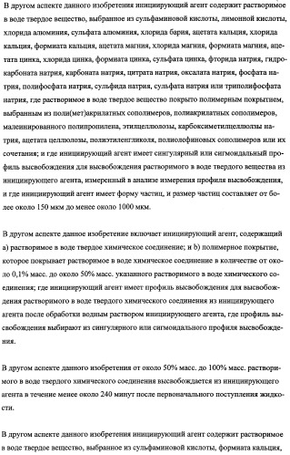 Впитывающие изделия, содержащие впитывающие материалы, проявляющие свойства отбухания/ вторичного набухания (патент 2490029)