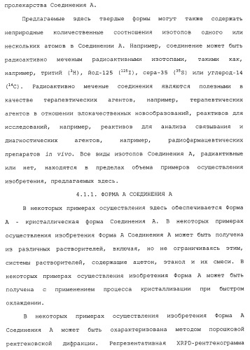 Твердые формы, содержащие (+)-2-[1-(3-этокси-4-метоксифенил)-2-метилсульфонилэтил]-4-ацетиламиноизоиндолин-1, 3-дион, их композиции и применение (патент 2471782)