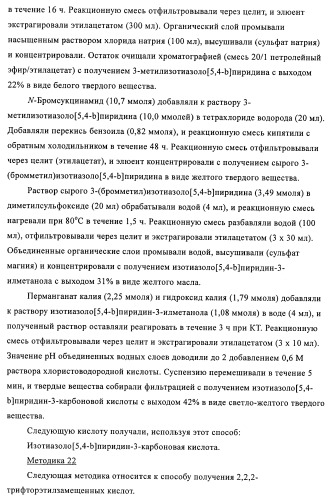 Индазолы, бензотиазолы, бензоизотиазолы, бензоизоксазолы, пиразолопиридины, изотиазолопиридины, их получение и их применение (патент 2450003)