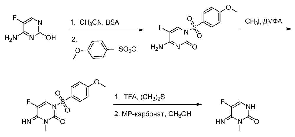 Производные 1-(замещенный бензоил)-5-фтор-4-имино-3-метил-3,4-дигидропиримидин-2(1h)-она (патент 2656101)