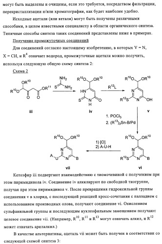 Аминопиримидины и пиридины (патент 2308455)