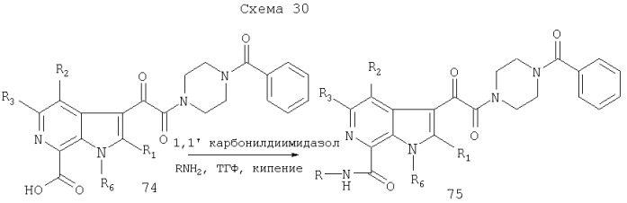 Азаиндолоксоуксусные производные пиперазины и фармацевтическая композиция на их основе (патент 2303038)