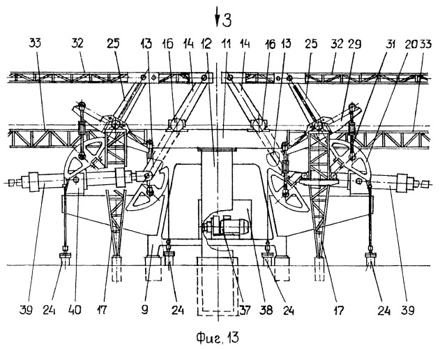 Групповой привод штанговых насосов куста скважин (варианты) и способ его осуществления (патент 2466297)