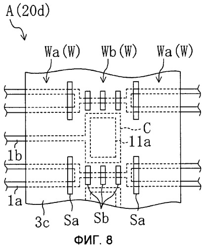Подложка активной матрицы, панель жидкокристаллического дисплея, оборудованная ею, и способ производства подложки активной матрицы (патент 2441263)
