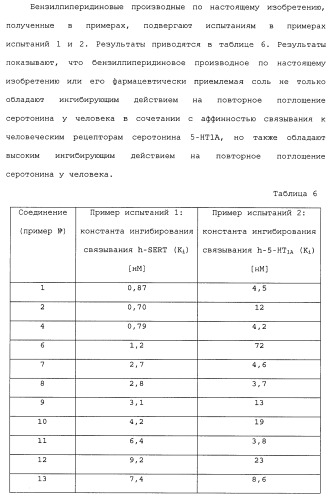 Бензилпиперидиновое производное (патент 2466127)