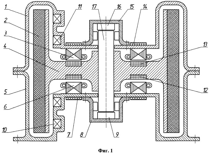 Супермаховиковый накопитель энергии (патент 2417504)