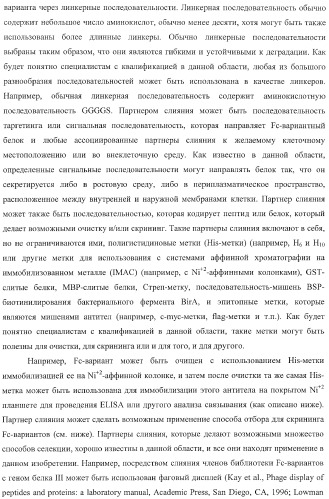 Антитело, содержащее fc-вариантную часть (варианты), фармацевтическая композиция, содержащая антитело, и способ лечения млекопитающего (патент 2390527)