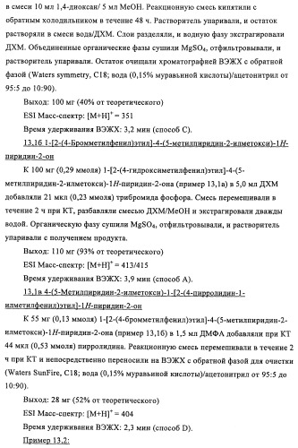 Новые производные пиридона, обладающие антагонистической активностью в отношении mch, и лекарственные средства, включающие такие соединения (патент 2453543)
