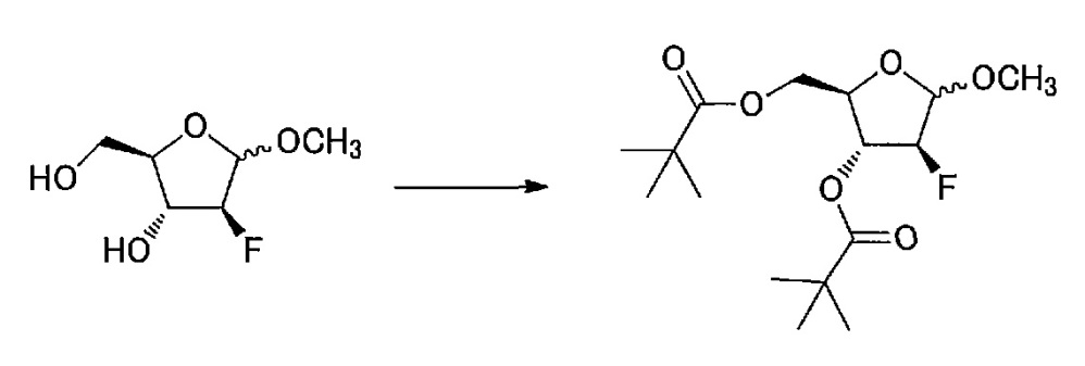 Синтетическое промежуточное соединение 1-(2-дезокси-2-фтор-4-тио-β-d-арабинофуранозил)цитозина, синтетическое промежуточное соединение тионуклеозида и способ их получения (патент 2633355)