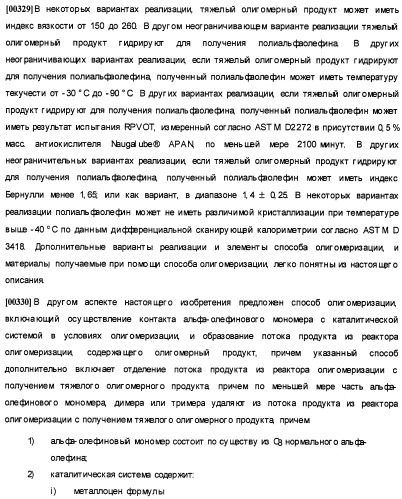 Олигомеризация альфа-олефинов с применением каталитических систем металлоцен-тск и применение полученных полиальфаолефинов для получения смазывающих смесей (патент 2510404)