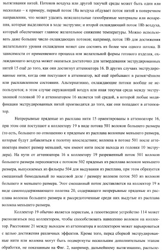 Пресс-формованный однокомпонентный однослойный респиратор с бимодальной однокомпонентной однослойной средой (патент 2399390)