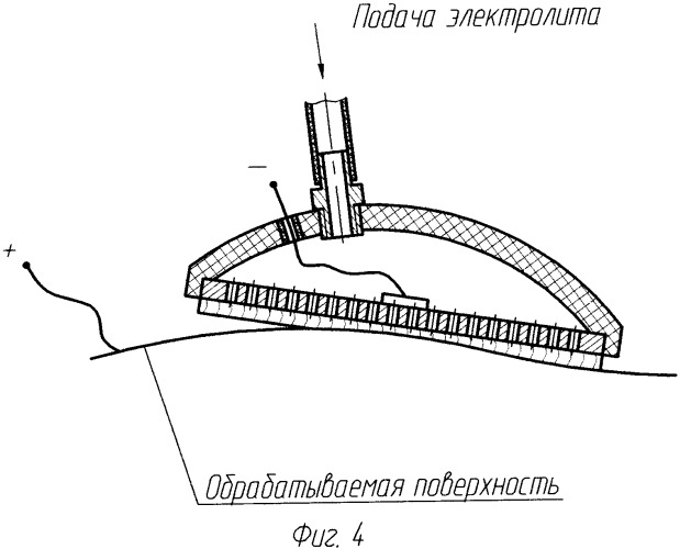 Ручной инструмент-электрод для электрохимического полирования (патент 2342472)