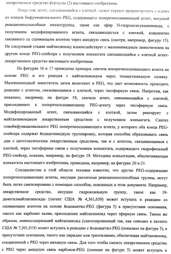 Высокоэффективные конъюгаты и гидрофильные сшивающие агенты (линкеры) (патент 2487877)