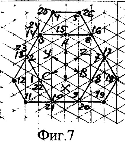 Трехфазная двухслойная электромашинная обмотка в z=135&#183;c пазах при 2p=22&#183;c и 2p=26&#183;c полюсах (патент 2335063)
