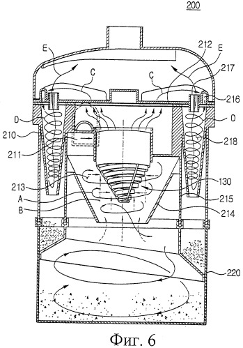 Фильтровальный узел и циклонное пылеулавливающее устройство, содержащее этот узел (патент 2332153)