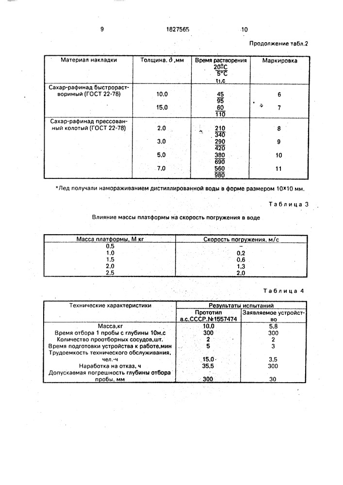 Устройство для отбора проб жидкости (патент 1827565)