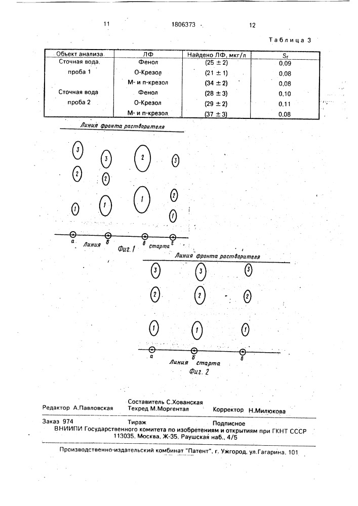 Способ определения летучих фенолов (патент 1806373)