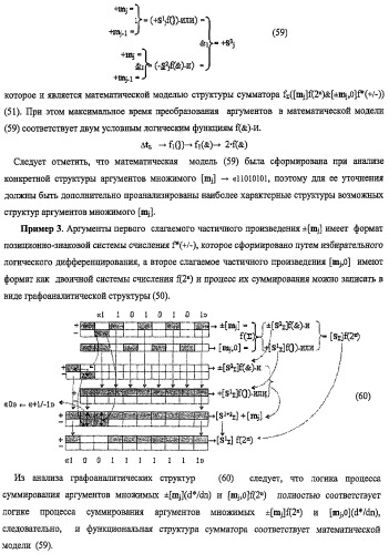 Функциональная структура предварительного сумматора f ([mj]&amp;[mj,0]) параллельно-последовательного умножителя f ( ) с процедурой логического дифференцирования d/dn первой промежуточной суммы [s1  ]f(})-или структуры активных аргументов множимого [0,mj]f(2n) и [mj,0]f(2n) (варианты) (патент 2424549)