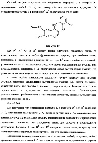 Производные 4-анилино-хиназолина, способ их получения (варианты), фармацевтическая композиция, способ ингибирования пролиферативного действия и способ лечения рака у теплокровного животного (патент 2345989)