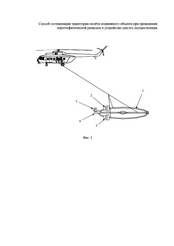 Способ оптимизации траектории полёта подвижного объекта при проведении аэрогеофизической разведки и устройство для его осуществления (патент 2592042)