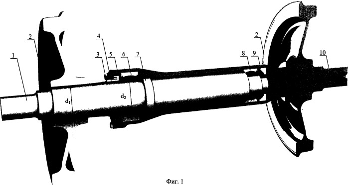Колесная пара вагона с фрикционно-упругой связью между колесами (патент 2512829)