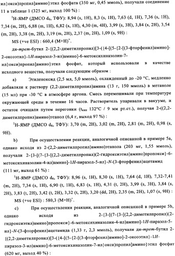 Производные фосфонооксихиназолина и их фармацевтическое применение (патент 2350611)