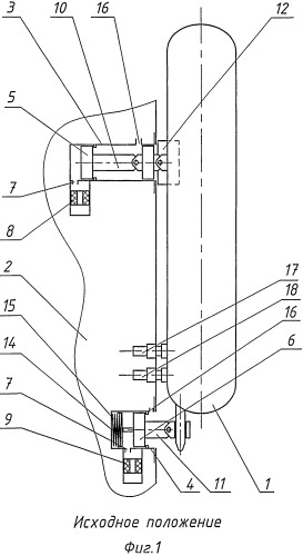 Устройство сброса груза с летательного аппарата (патент 2499741)