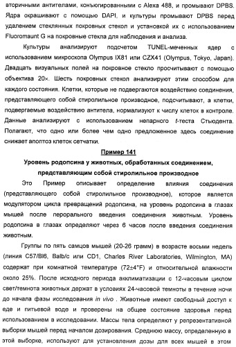 Соединения, представляющие собой стиролильные производные, для лечения офтальмических заболеваний и расстройств (патент 2494089)
