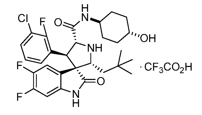 Спирооксиндольные антагонисты mdm2 (патент 2553269)