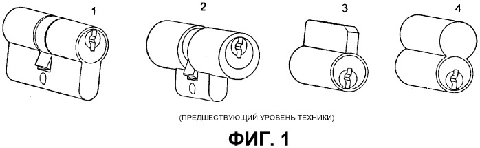 Цилиндровый дверной замок (патент 2337220)