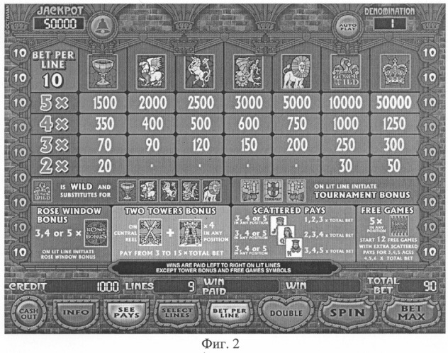 Способ работы игрового автомата (патент 2273053)