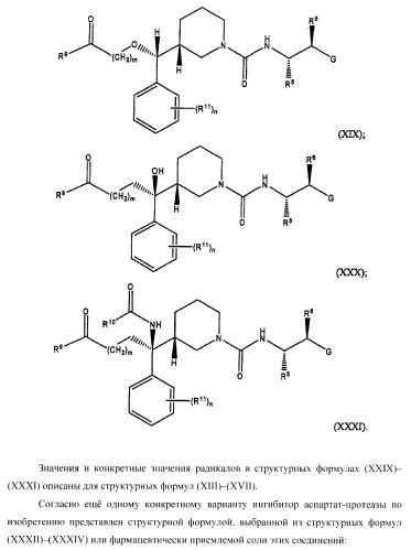 Ингибиторы аспартат-протеазы (патент 2424231)
