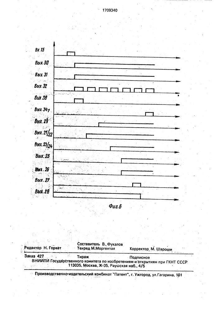 Устройство для моделирования систем массового обслуживания (патент 1709340)