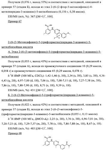 Производные азабифениламинобензойной кислоты в качестве ингибиторов dhodh (патент 2481334)