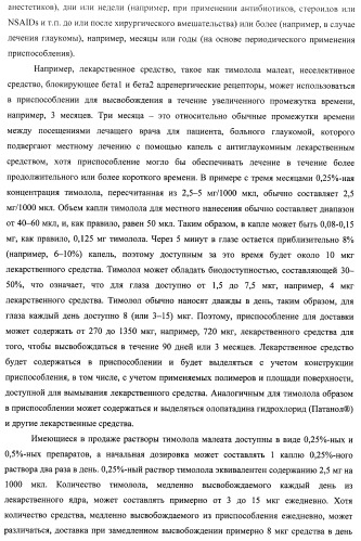 Лекарственные ядра для замедленного высвобождения терапевтических средств (патент 2478366)