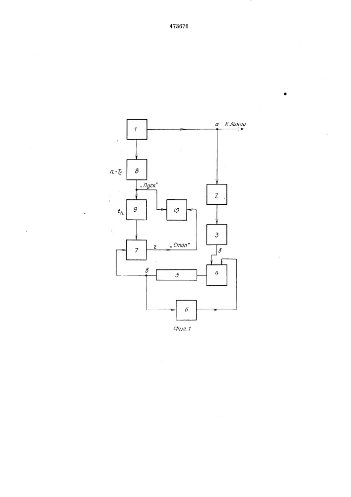 Способ определения расстояния до места повреждения линии электропередачи (патент 473676)