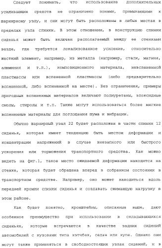 Усовершенствованная система сидений (патент 2323106)