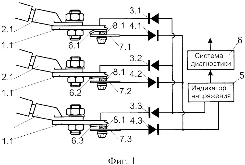 Устройство диагностики контактов силового электрооборудования (патент 2647995)