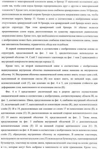 Слоистая основа и способ ее изготовления, а также внутренняя оболочка пневматической шины и пневматическая шина (патент 2406617)